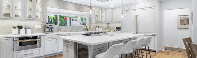 Intérieur de la cuisine de Carnie Wilson